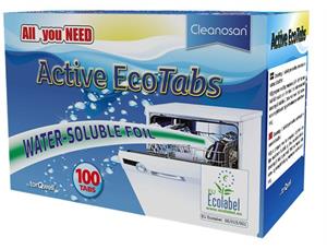 Maskinoppvask CLEANOSAN Active tabs(100) Oppvasktabletter 