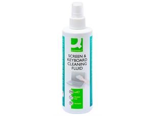 Skjermrens spray Q-Connect 250ml 