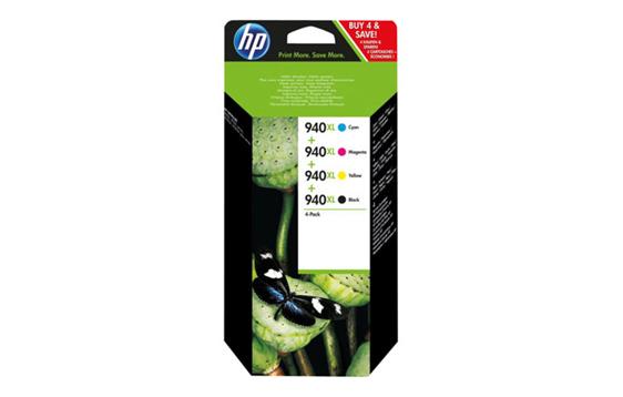 9419256 HP C2N93AE#301 Blekk HP C2N93AE#301 serie 940XL CMYK combo pack med alle farger